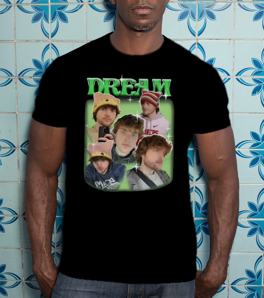 Dreamwastaken Devllishdrm Band Image Collage T-Shirt