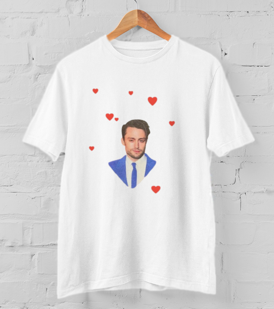 My Husband Is A Good Man Bug Girl Hearts Blue Suit T-Shirt