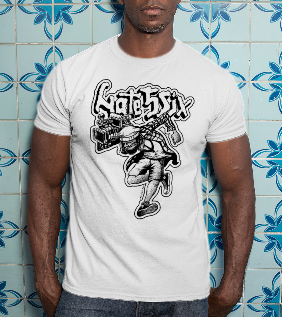 Hate5six Graffiti Style Cameraman 2 Stepper T-Shirt