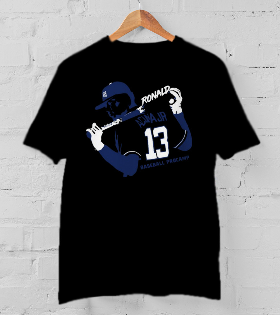 Ronald Acuna Jr 13 Baseball Procamp T-Shirt