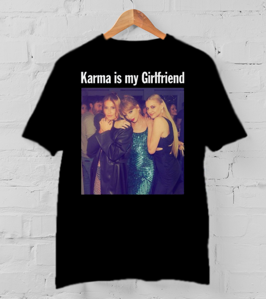 Karma Is My Girlfriend Taylor Green Blue Dress T-Shirt