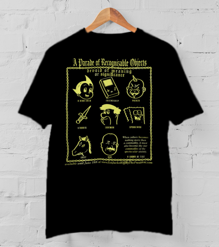 A Parade Of Recognizable Objects - A Dead Child Puzzle Sponger Friendship Eerdman Stranger Grief T-Shirt