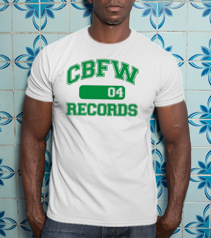 1Millthebrand CBFW 04 Records Merch T-Shirt