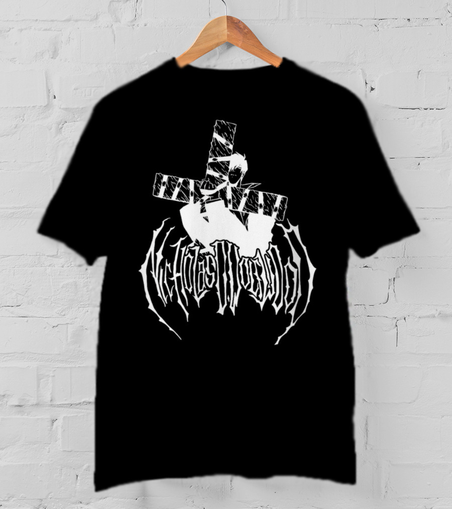 Nicholas D Wolfwood Cross Manga T-Shirt