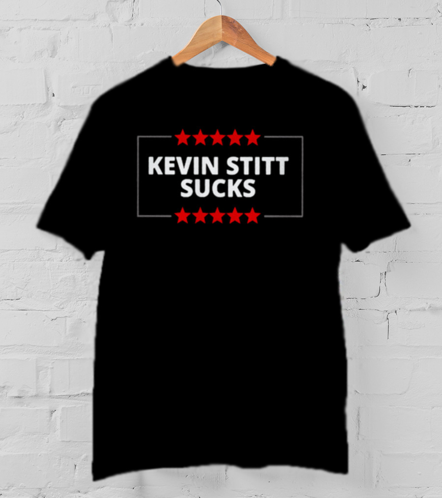 Kevin Stitt Sucks Surrounded By Red Stars T-Shirt