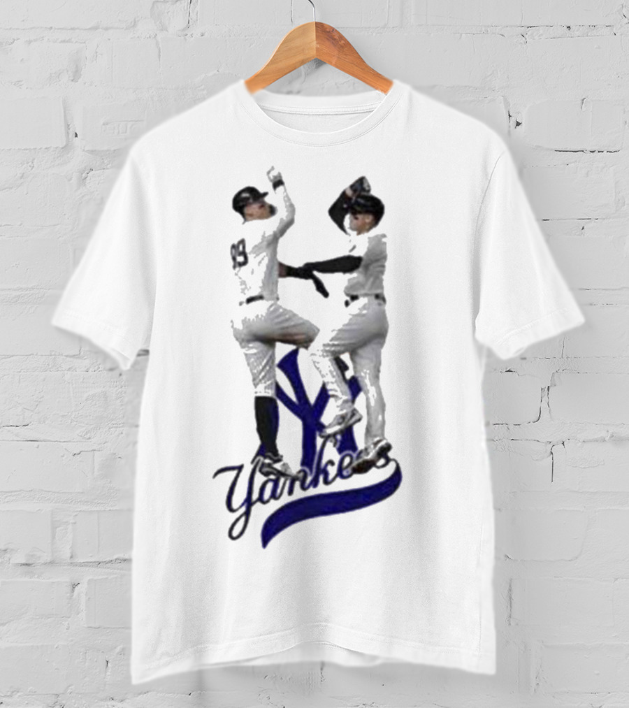 Yankees NY Baseball High-Five Iconic T-Shirt