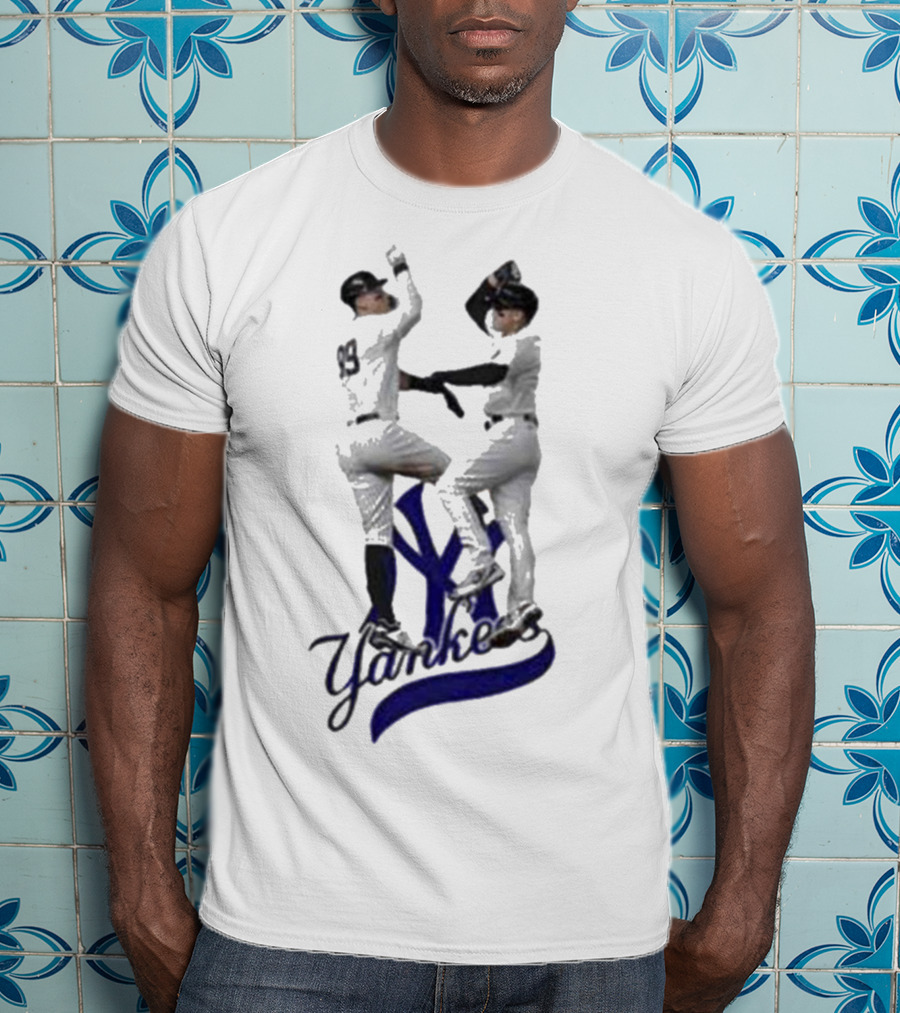 Yankees NY Baseball High-Five Iconic T-Shirt