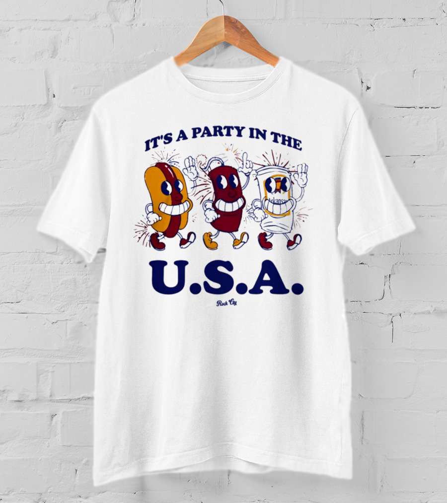 It's A Party In The U.S.A. Rock City T-Shirt