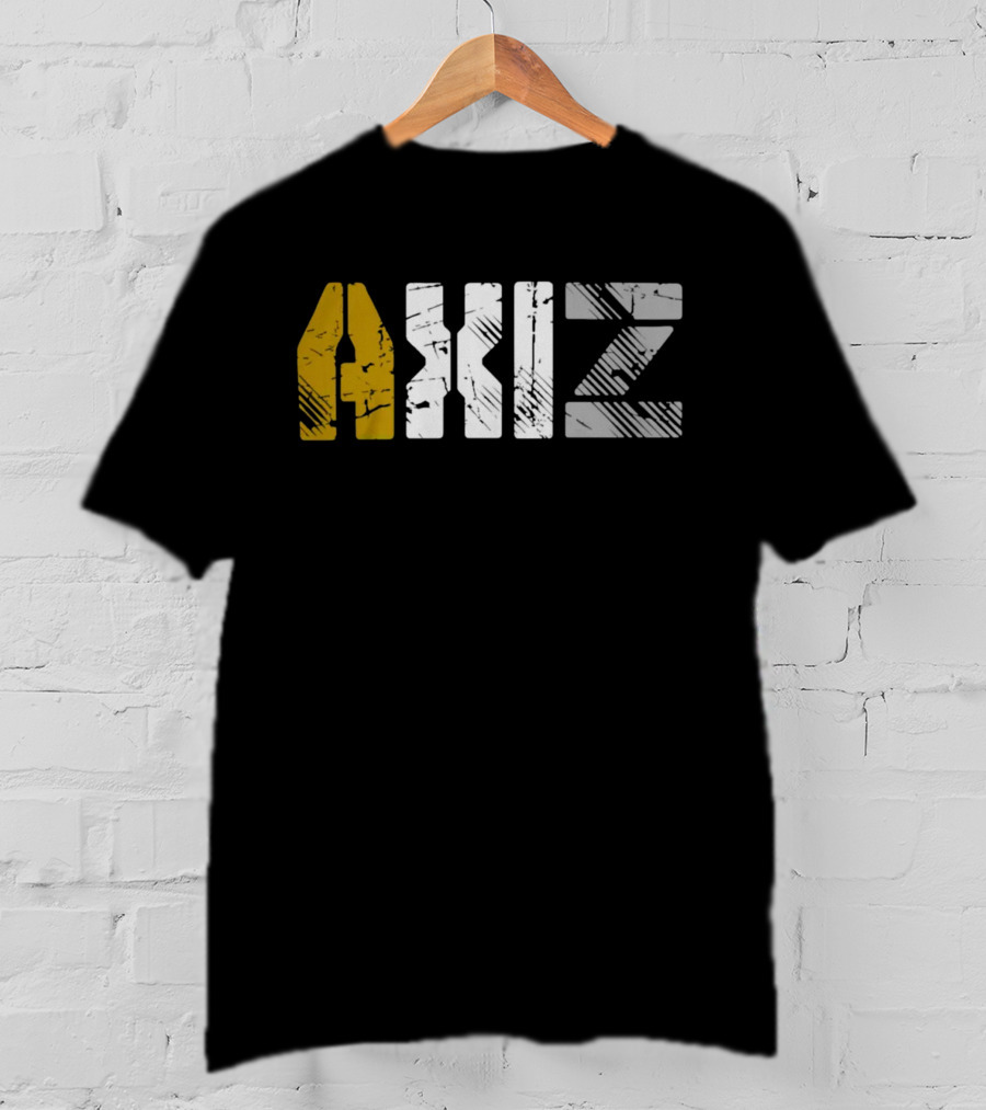 Axiz Pro-Wrestling NOAH Textured Grunge T-Shirt