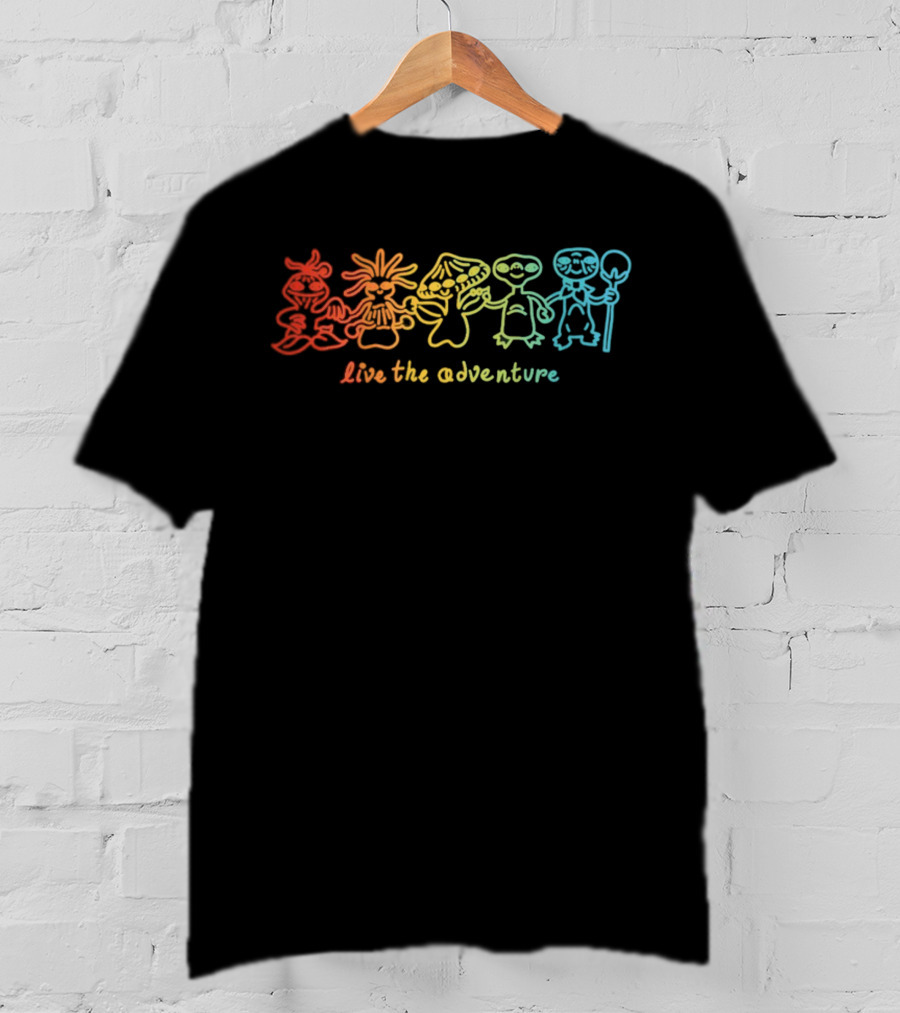 Live The Adventure E.T. And Friends 80s T-Shirt
