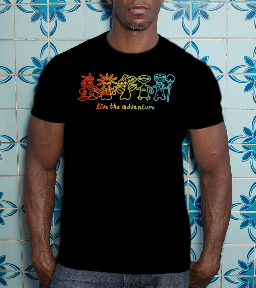 Live The Adventure E.T. And Friends 80s T-Shirt