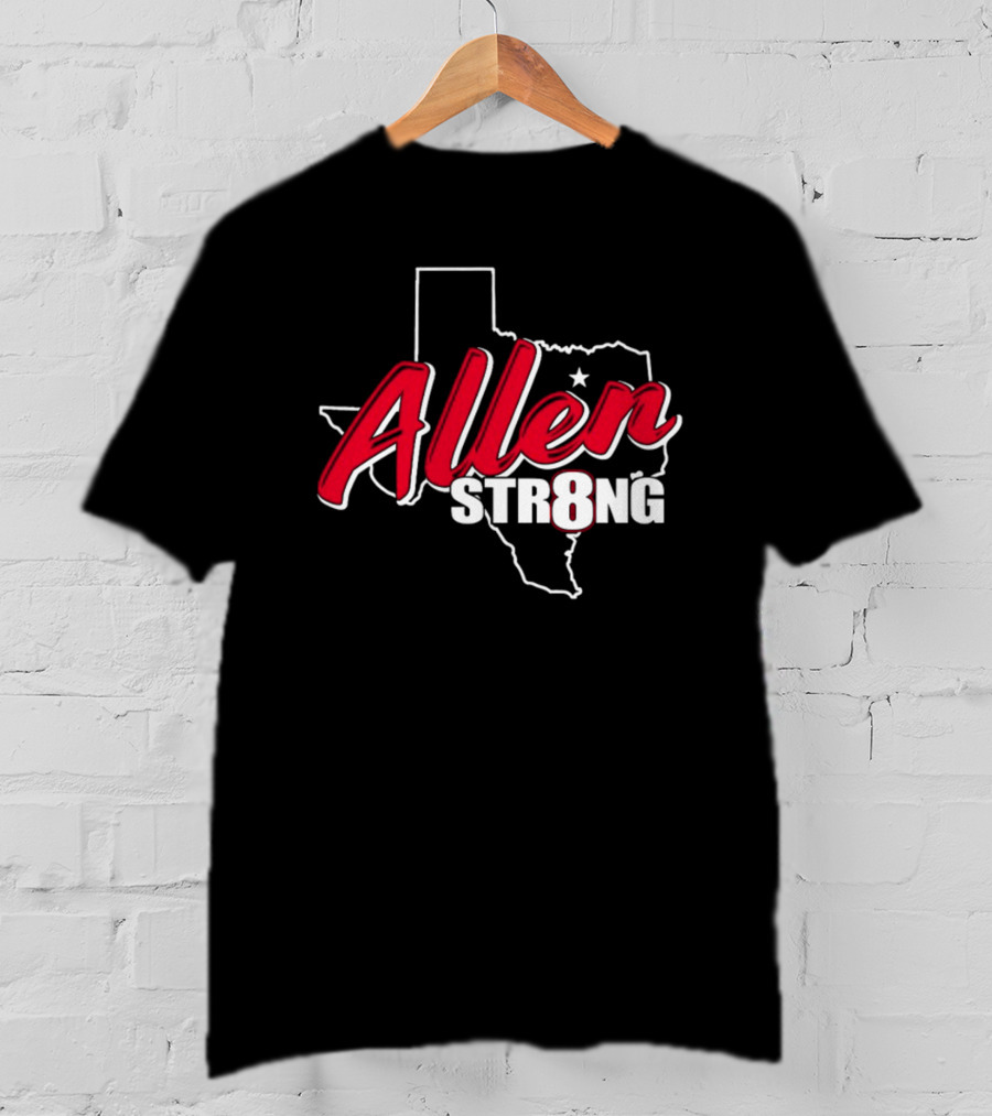 Allen STR8NG Texas Outline T-Shirt