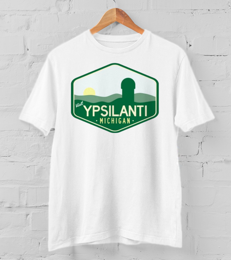 Visit Ypsilanti Michigan Scenic Landscape T-Shirt