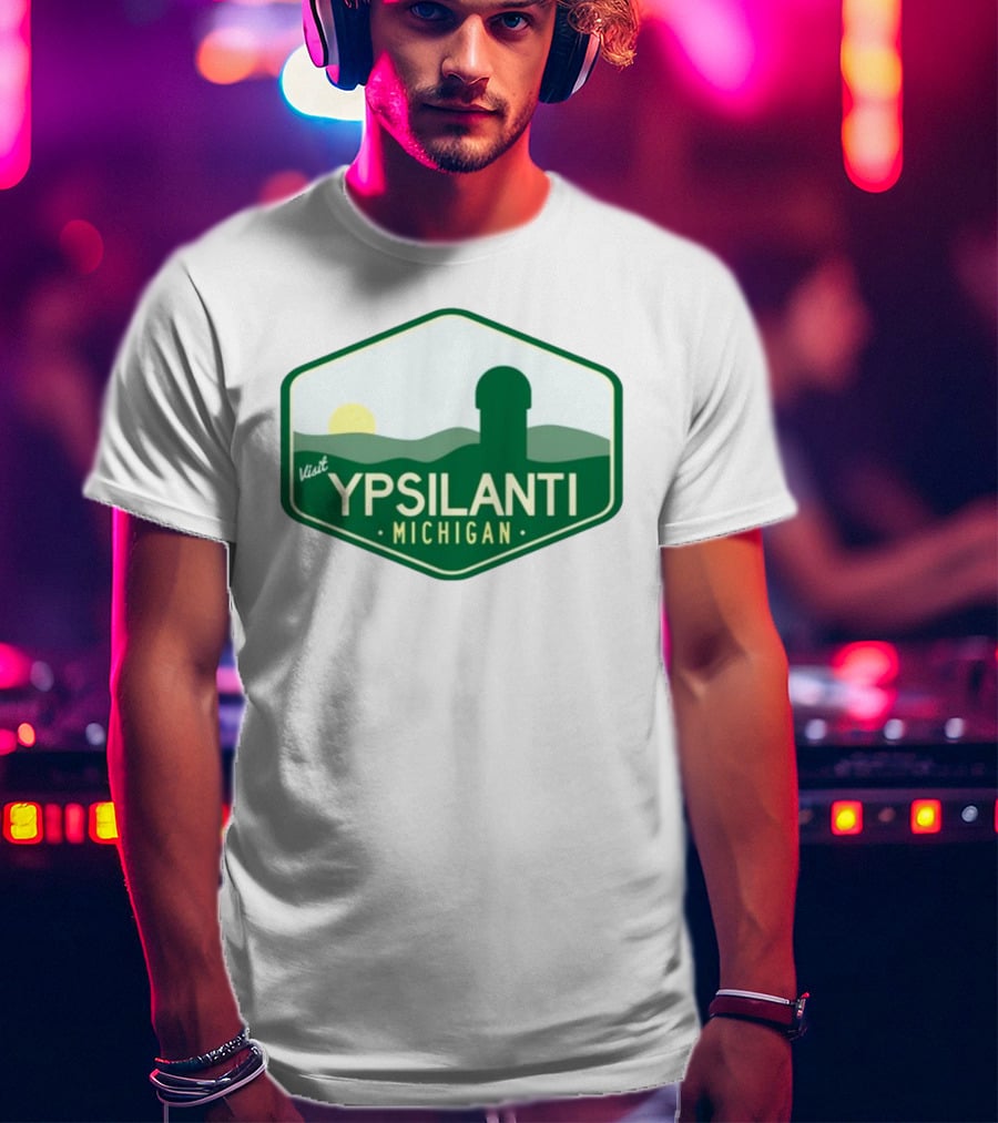 Visit Ypsilanti Michigan Scenic Landscape T-Shirt
