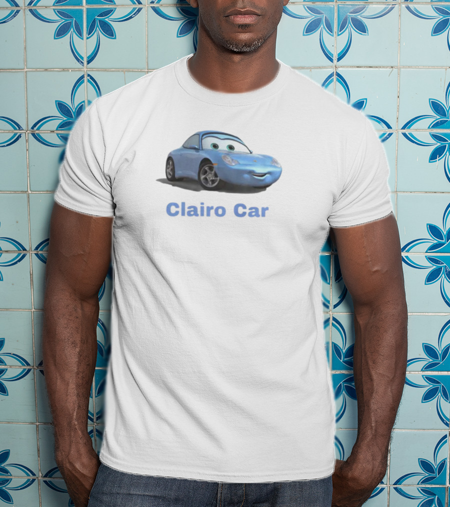 Clairo Car Pixar-Inspired Character Image T-Shirt