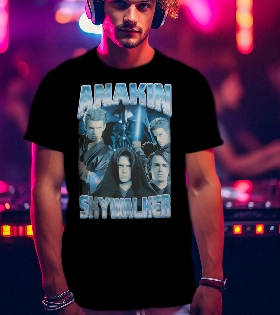 Anakin Skywalker Darth Vader Collage Hottopic T-Shirt