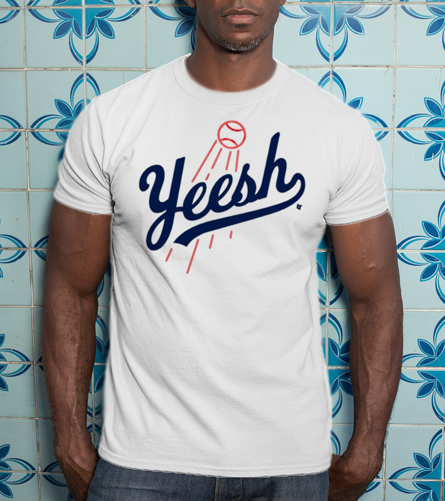 Yeesh Baseball Los Angeles Dodgers Inspired T-Shirt