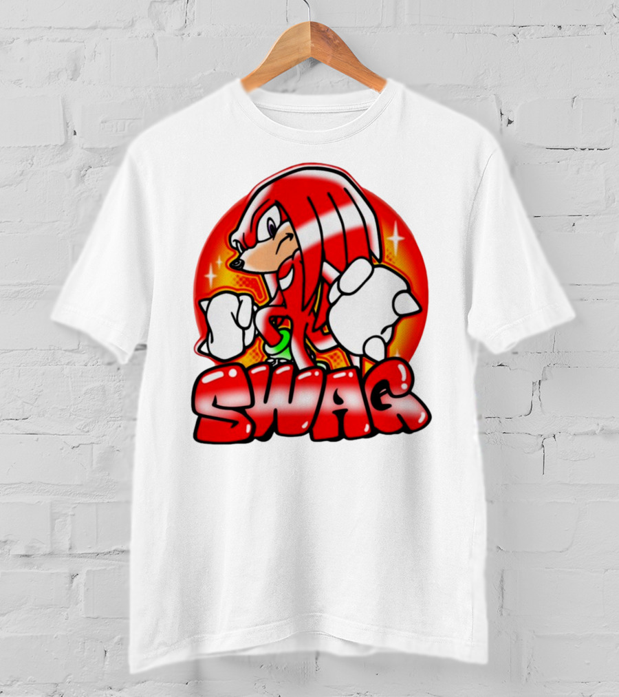 Mamono World Swaggles SWAG Red Character Power T-Shirt