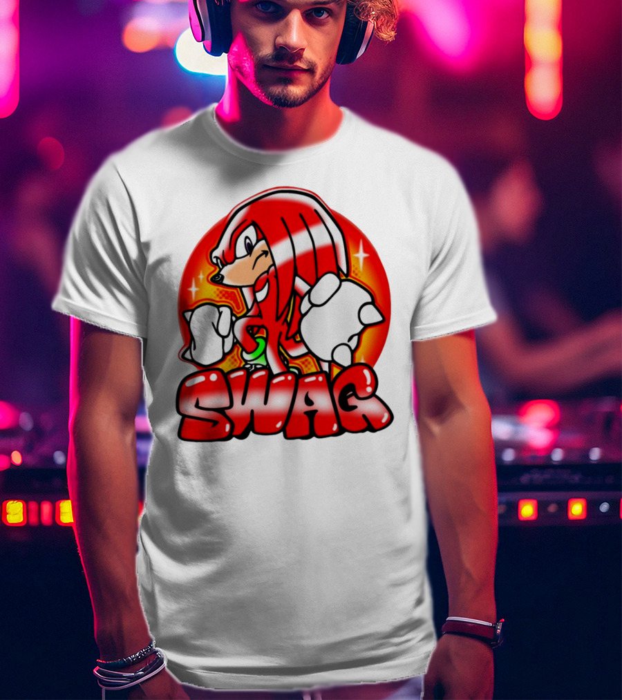 Mamono World Swaggles SWAG Red Character Power T-Shirt