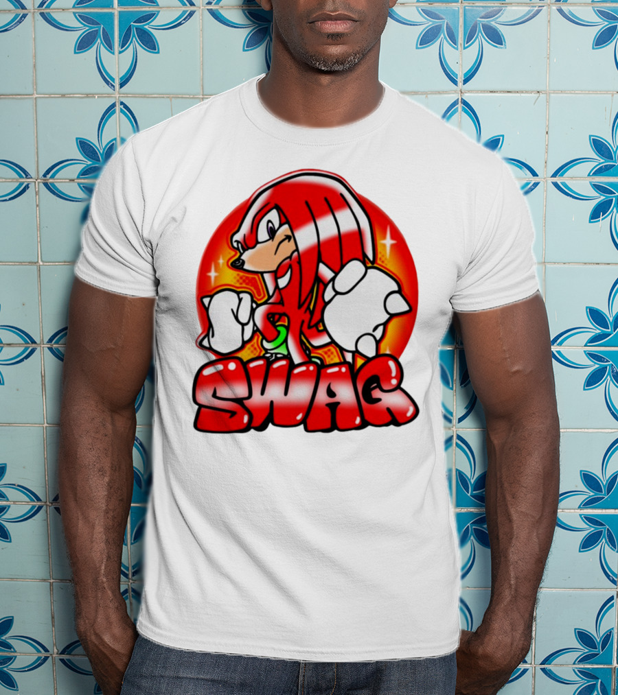 Mamono World Swaggles SWAG Red Character Power T-Shirt
