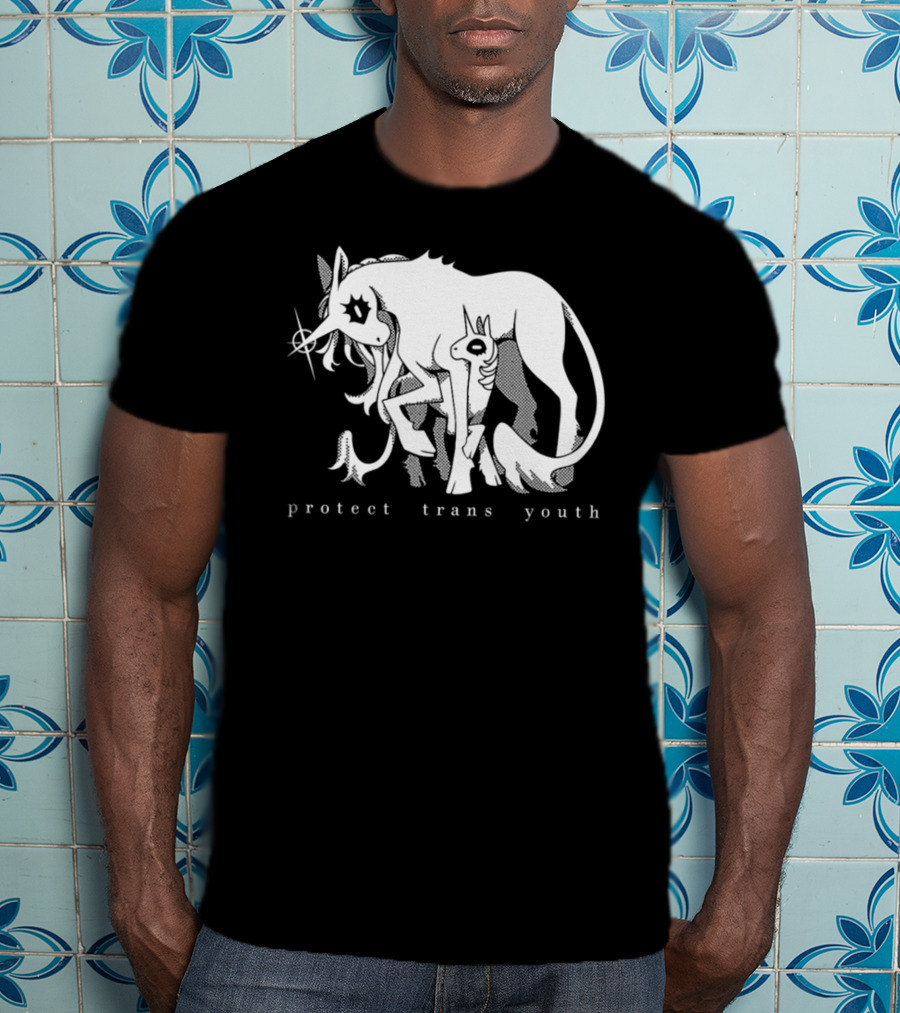 Protect Trans Youth Unicorn Support T-Shirt