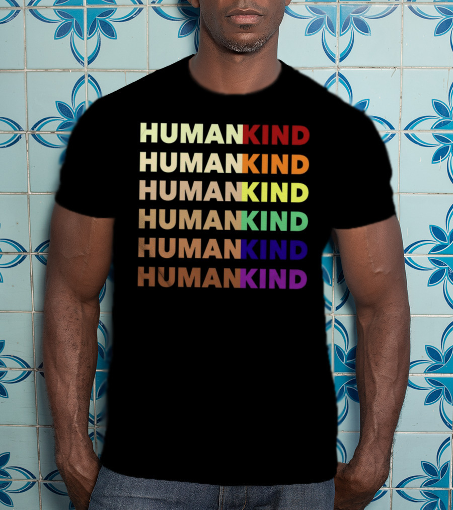 HUMANKIND Pride Rainbow Colors Diversity T-Shirt