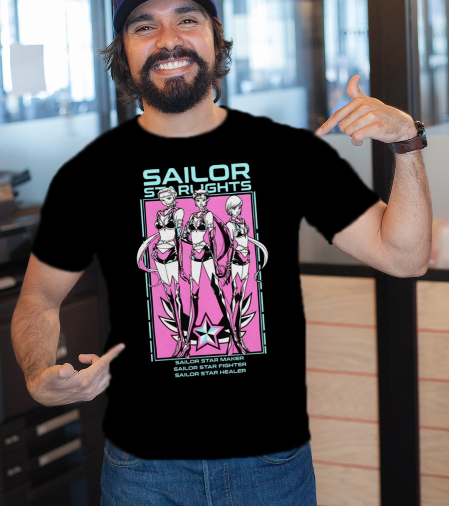 Sailor Starlights Sailor Star Maker Sailor Star Fighter Sailor Star Healer T-Shirt