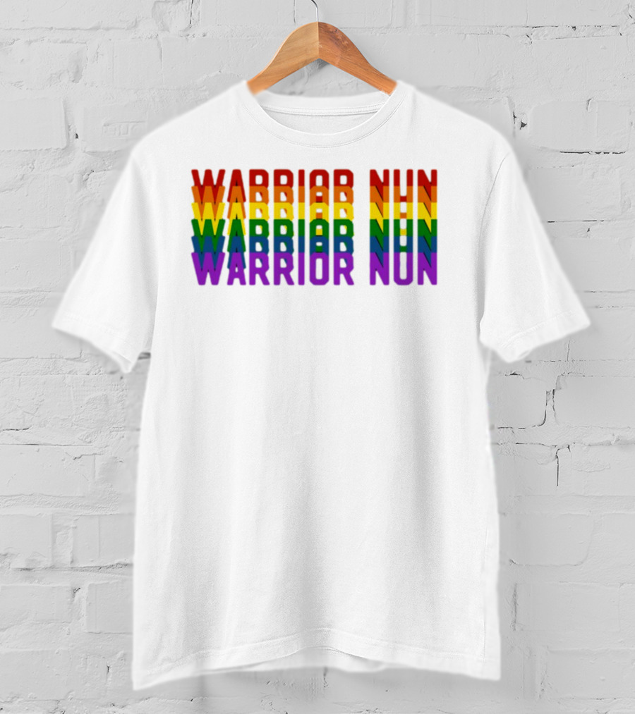 Warrior Nun Pride Rainbow Reflection Save T-Shirt