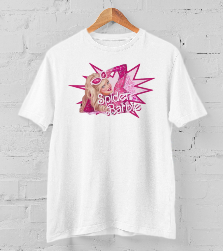 Spider Barbie Web-Slinging Glam Burst T-Shirt