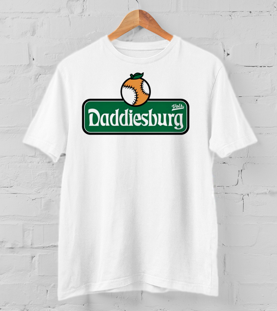 Daddiesburg Vols Baseball Orange T-Shirt
