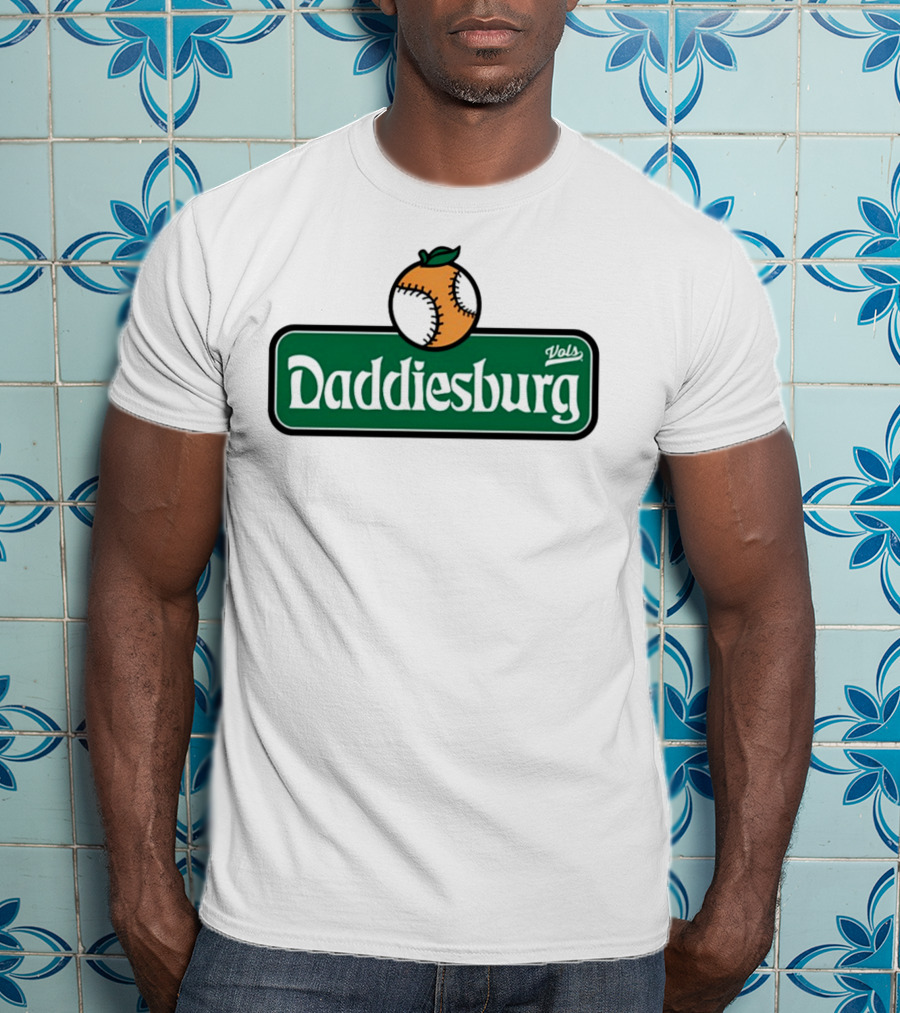 Daddiesburg Vols Baseball Orange T-Shirt