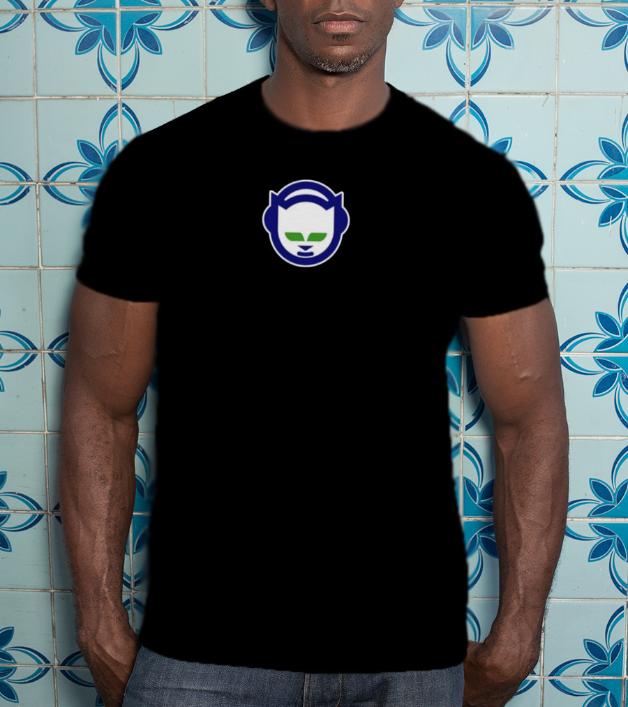 Frank Ocean Napster Cat Logo Emblem T-Shirt