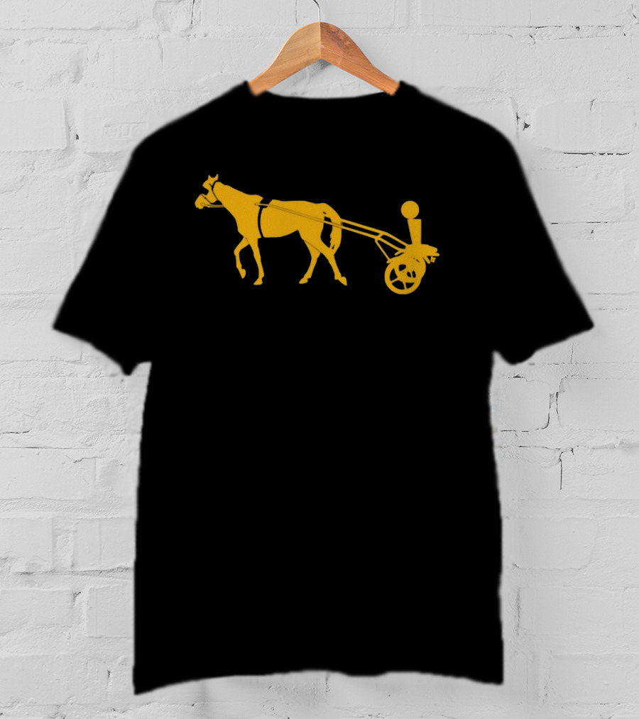Joker Horse Cart Iconic Symbolic T-Shirt