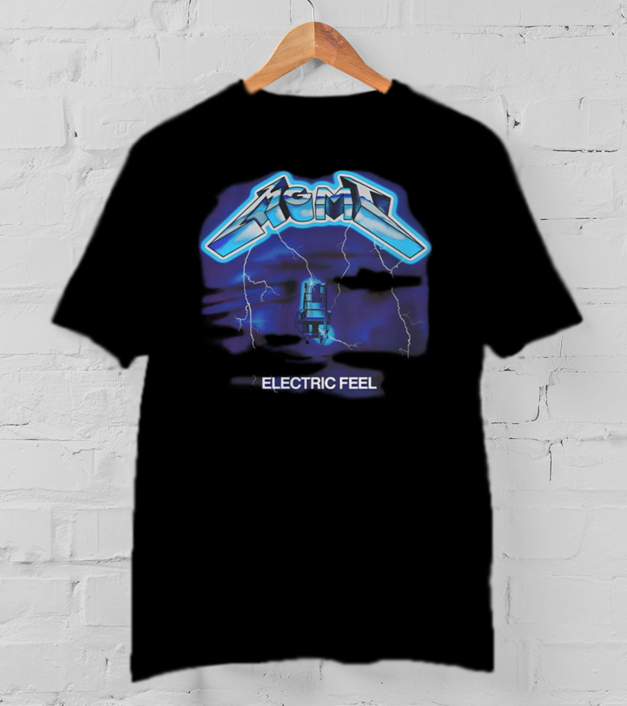 MGMT Electric Feel Lightning Microphone Blast T-Shirt