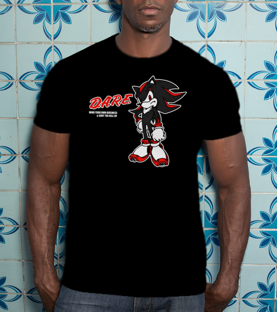 D.A.R.E. Mamono Darehog Mind Your Own Business And Shut The Hell Up T-Shirt