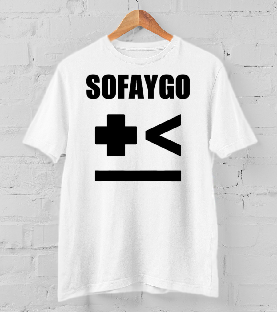 SOFAYGO Impact Plus Minus Less Equal T-Shirt