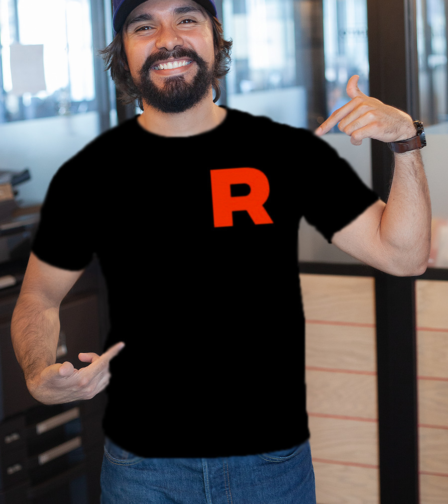 Team Rocket Red R Emblem T-Shirt