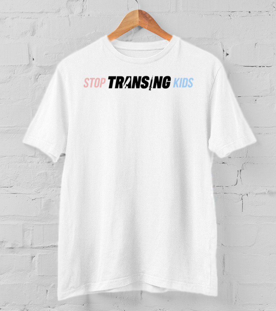 Gaysagainstgroomers Stop Transing Kids T-Shirt
