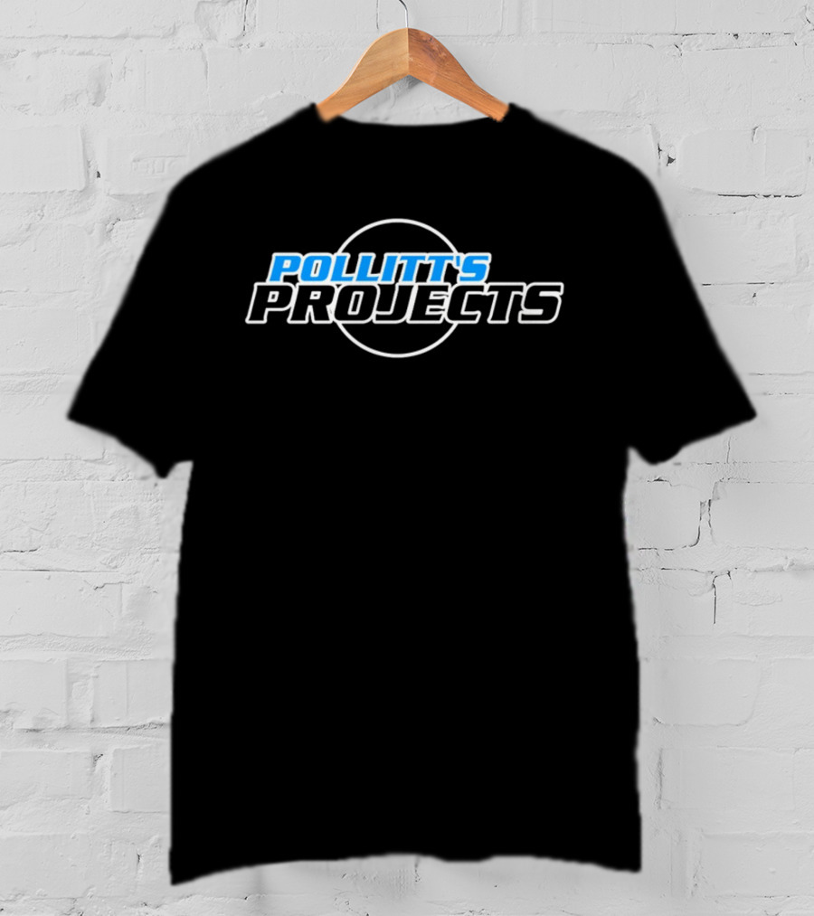 Pollitt's Projects Circle Logo T-Shirt