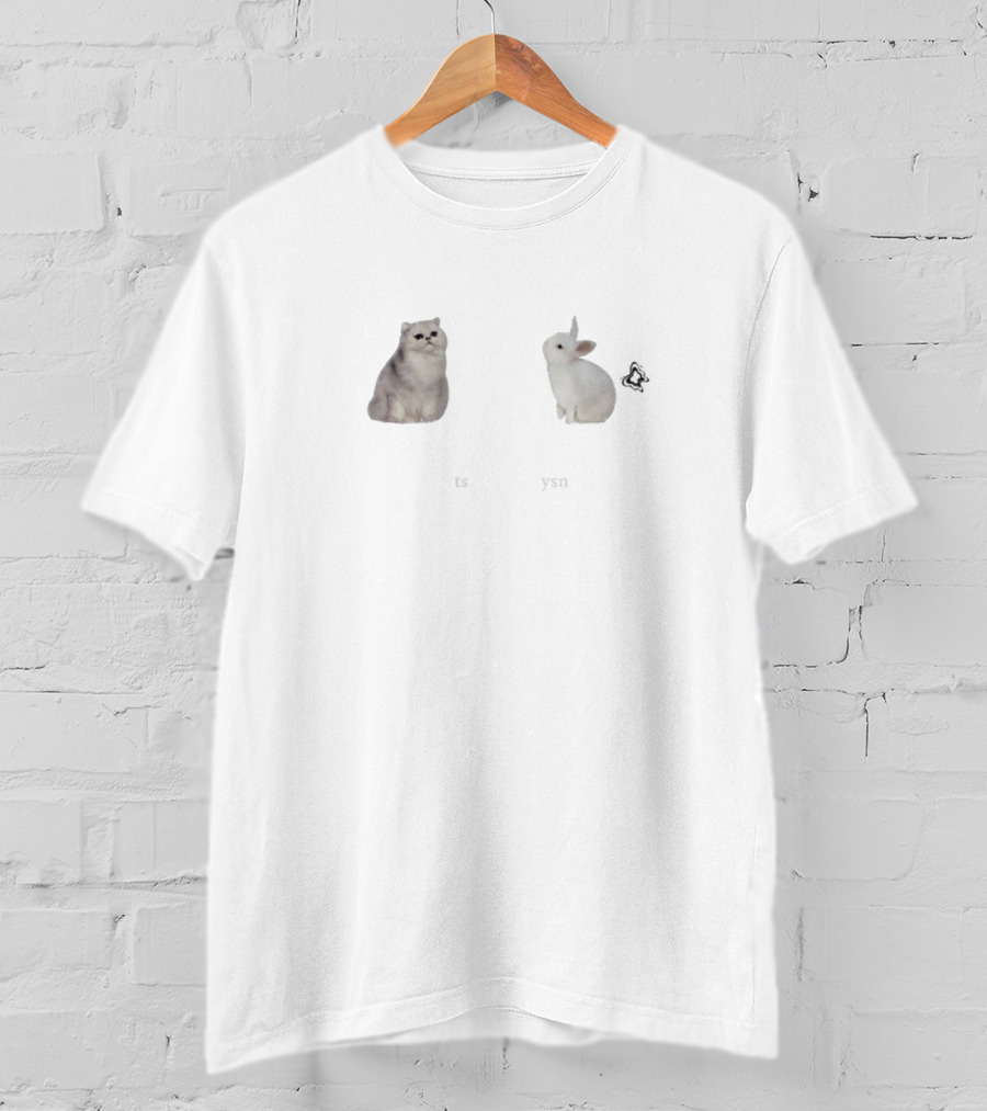 Tomorrow X Together Moments Of Alwaysness Cat Rabbit Icons T-Shirt
