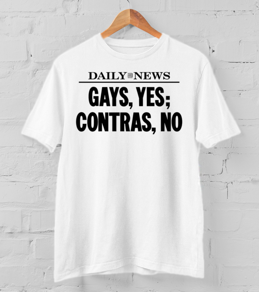 Daily News Gays Yes Contras No Hayley Williams T-Shirt