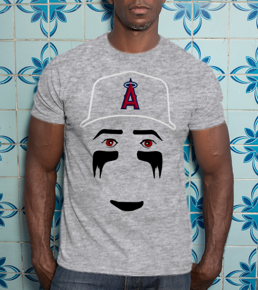 Rookie Maggie Neto Angels Creepy Red Eyes Dark Background Cap T-Shirt