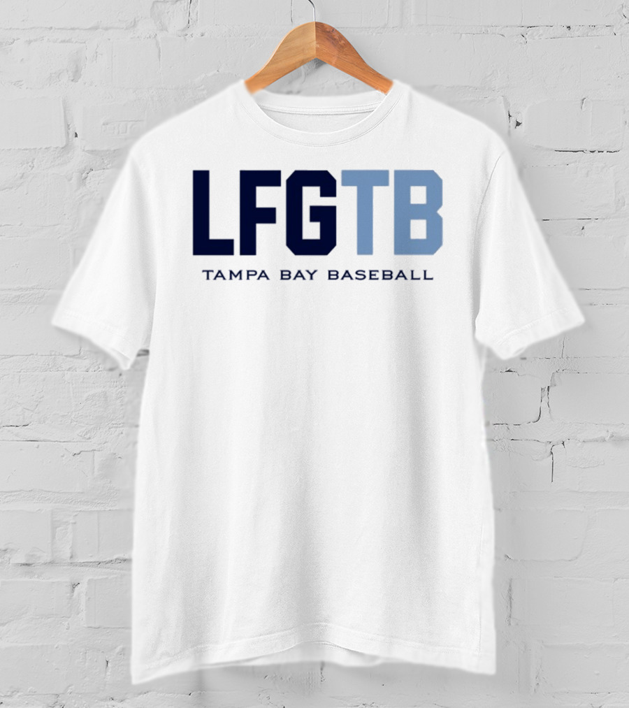 LFGTB Tampa Bay Baseball The Bay Clothing Co T-Shirt