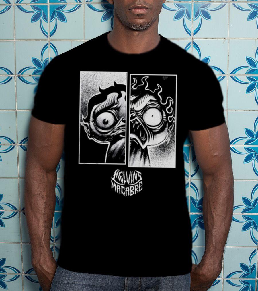 Melvin's Macabre Comic Horror Expression T-Shirt