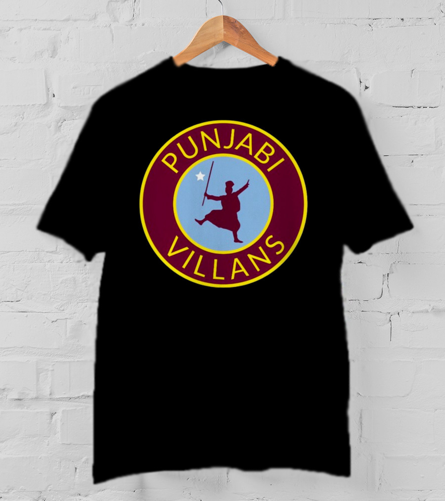 Punjabi Villans Dance Circle T-Shirt