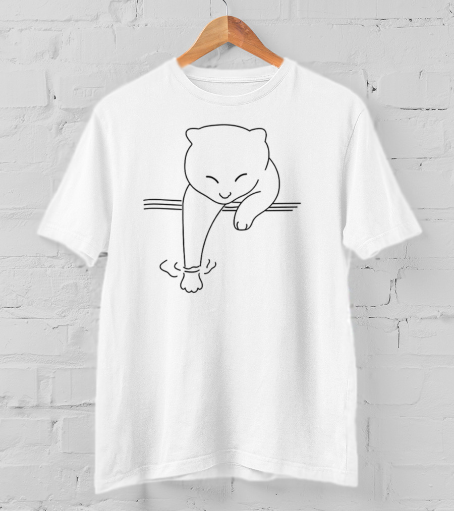 A Dip Boi Cat Paw Water Touch T-Shirt