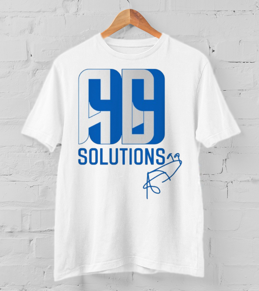 AD99 Solutions Aaron Donald Signature Autograph T-Shirt
