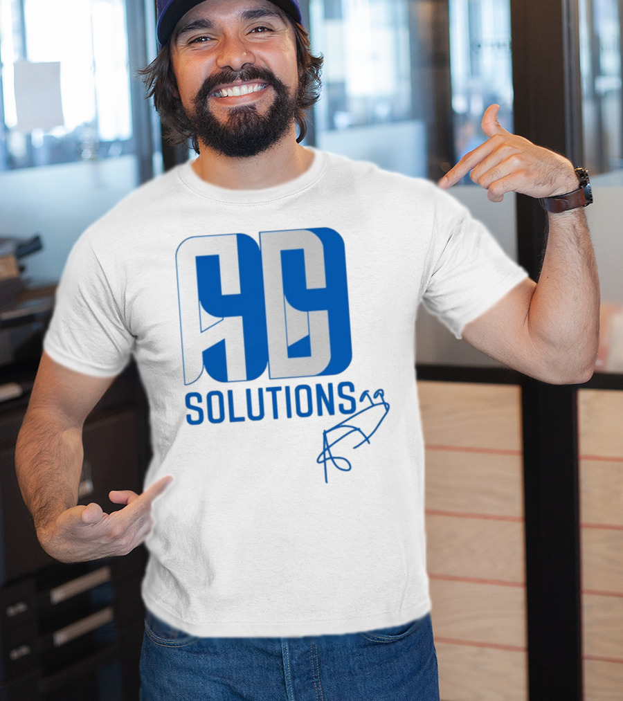 AD99 Solutions Aaron Donald Signature Autograph T-Shirt