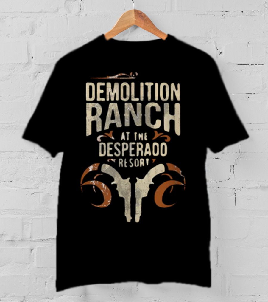 Demolition Ranch At The Desperado Resort Guns And Western Details T-Shirt