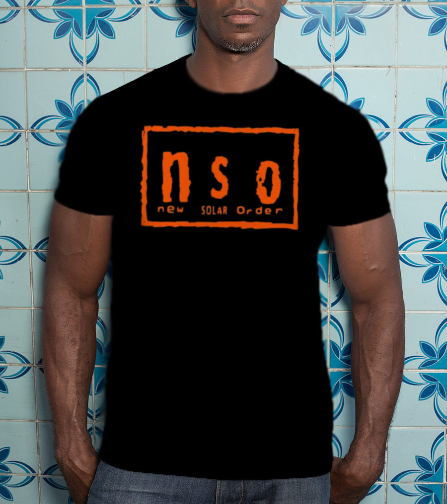 NSO New Solar Order - Distinctive Bold Orange T-Shirt